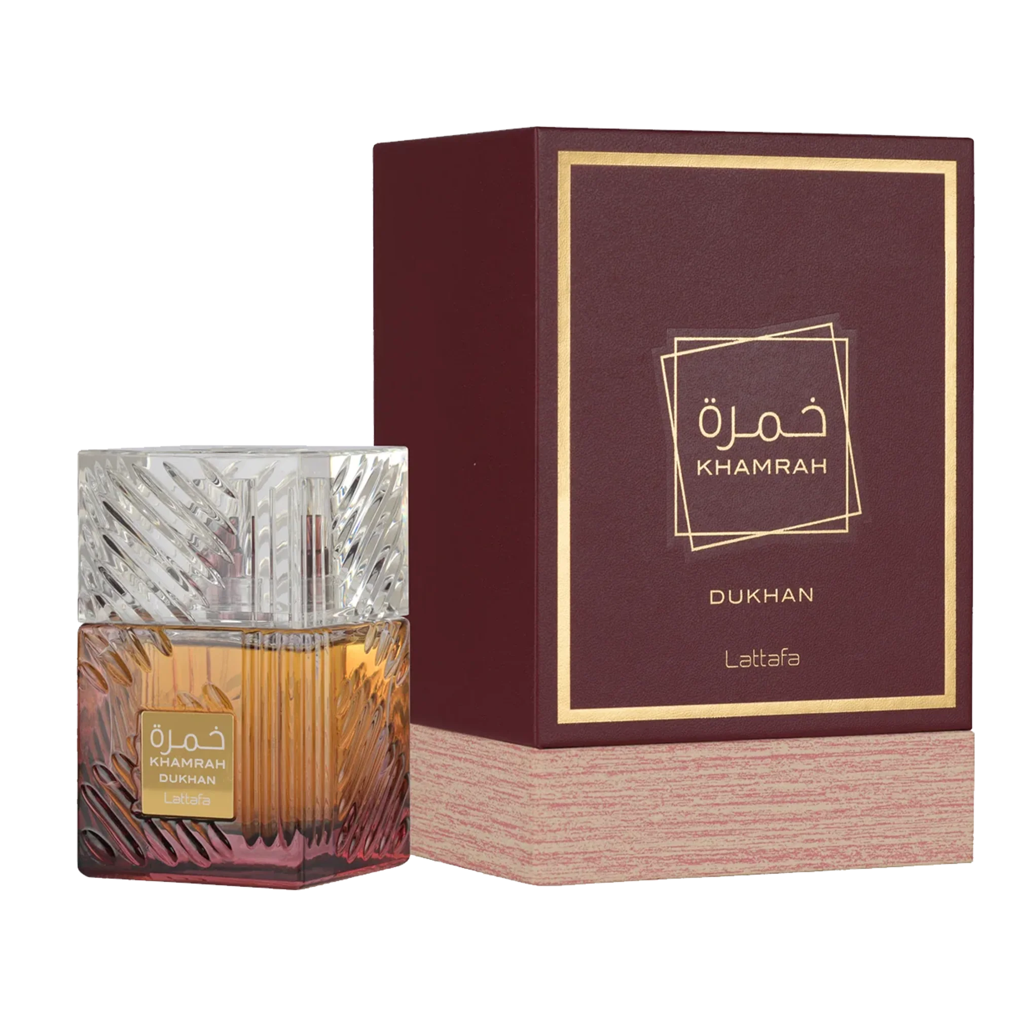 Lattafa Khamrah Dukhan | EDP 100ml | Smoky Amber Luxury Perfume