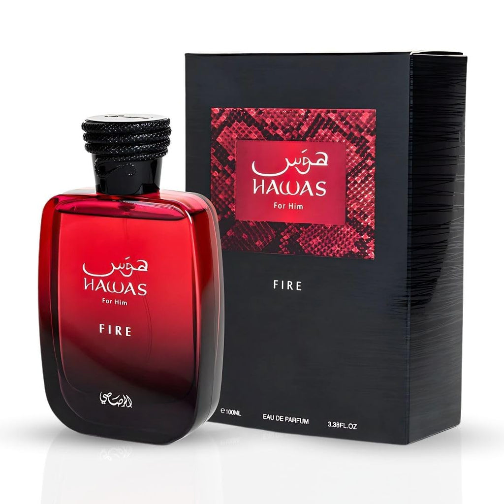 Rasasi Hawas Fire - Eau de Parfum (100ml) | Ignite Your Presence