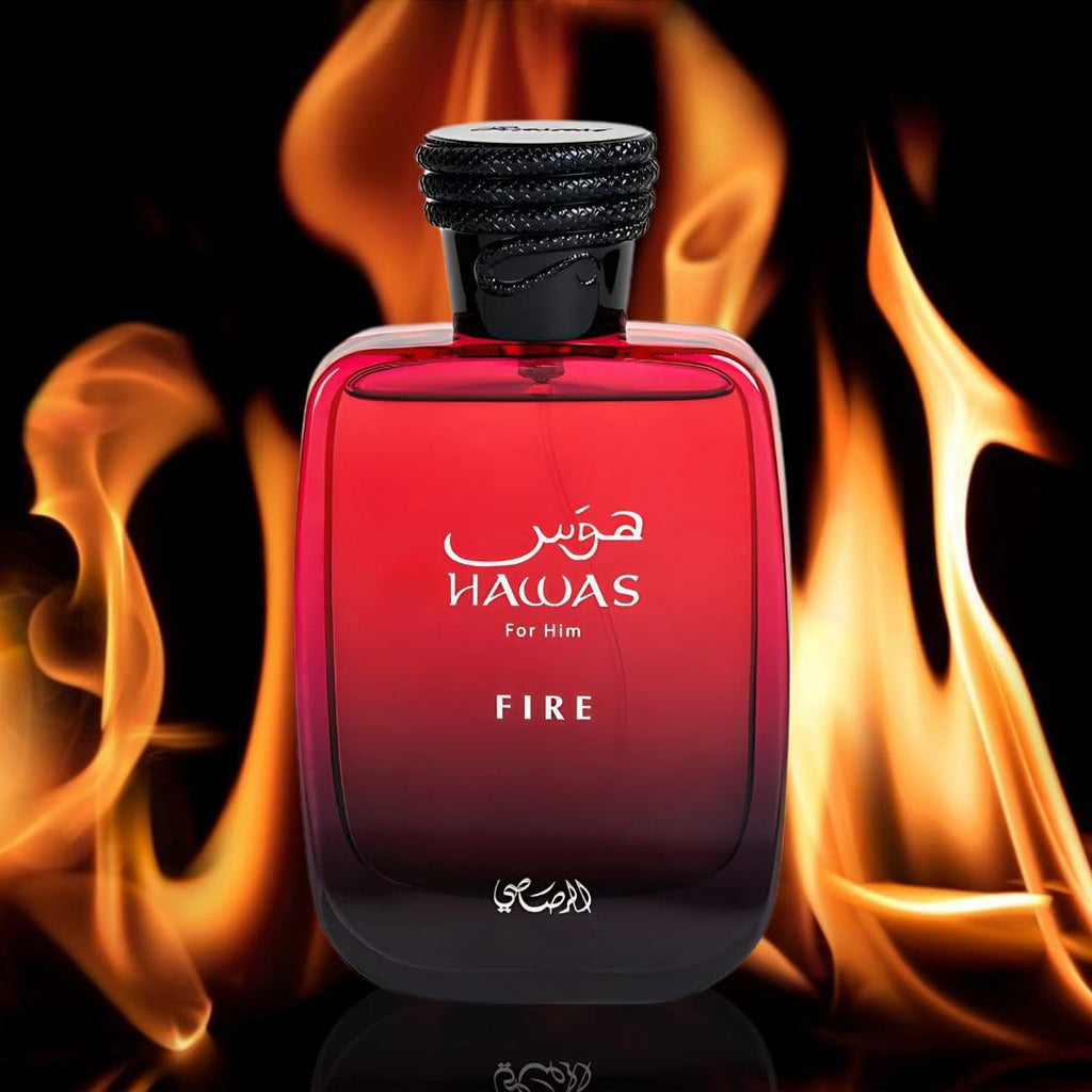 Rasasi Hawas Fire - Eau de Parfum (100ml) | Ignite Your Presence