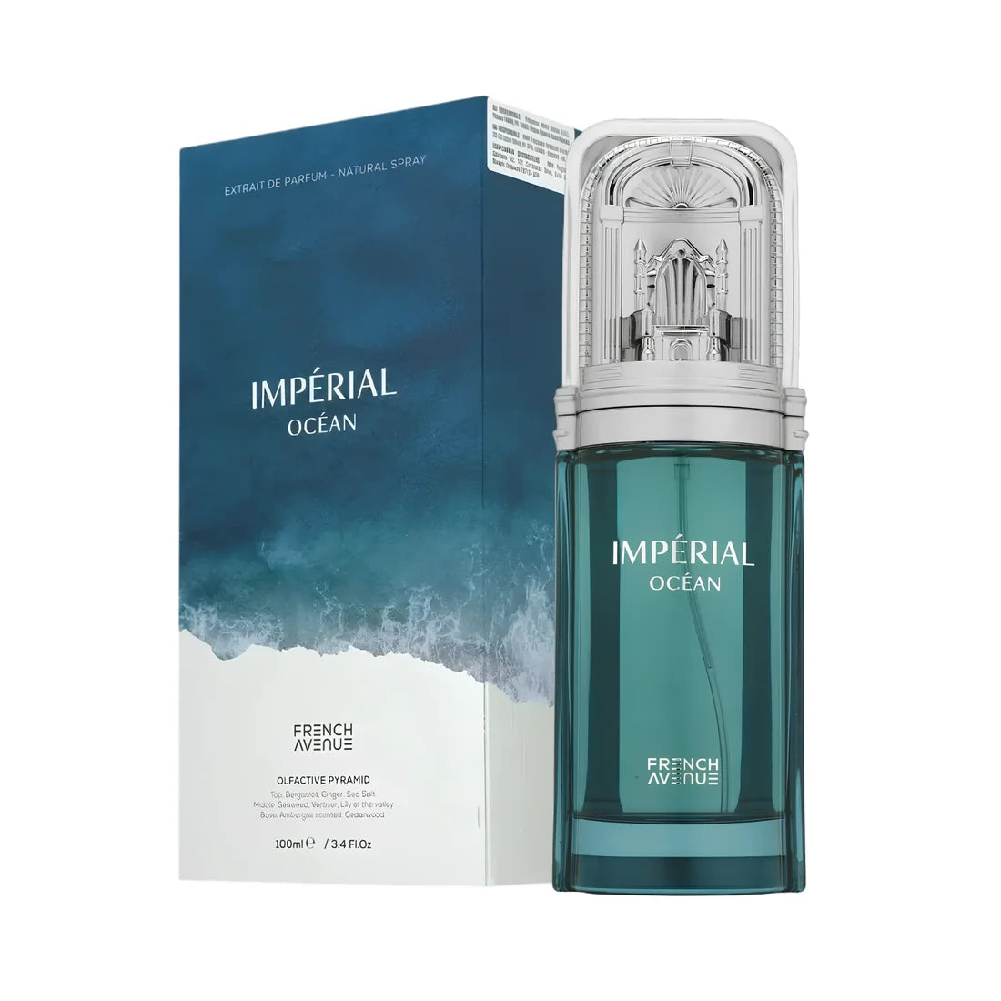 French Avenue Imperial Ocean | EDP 100ml | Marine Woody Aquatic Perfume