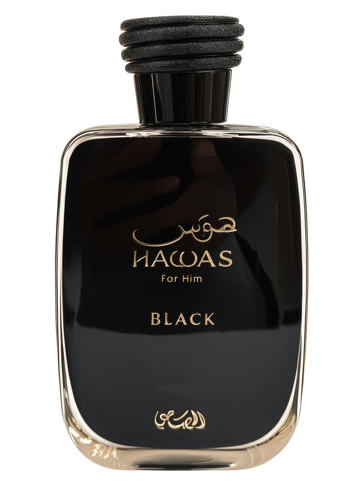 Rasasi Hawas [Black Edition] - Eau de Parfum (100ml) | The Scent of the Night