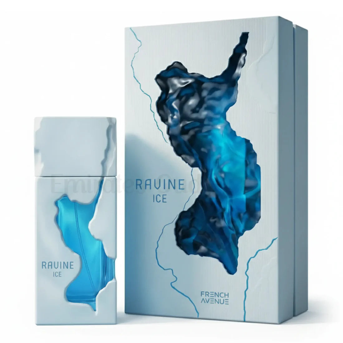 French Avenue Ravine Ice | Eau de Parfum – 100ml | Cool Fresh Icy Clean Fragrance