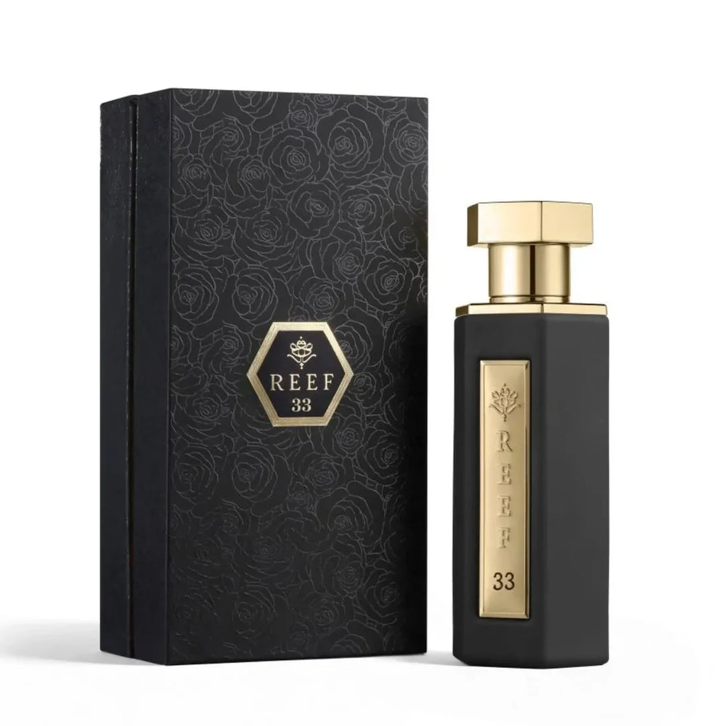 Reef 33 Black | EDP 100ml | Saffron Rosemary Oud Perfume