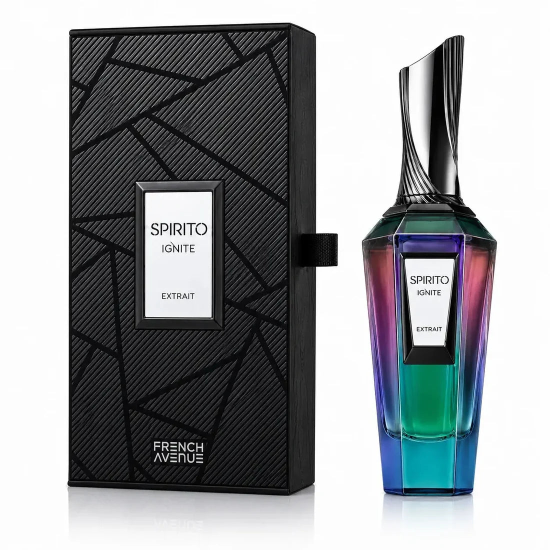 French Avenue Spirito Ignite | EDP 100ml | Iris Leather Woody Perfume