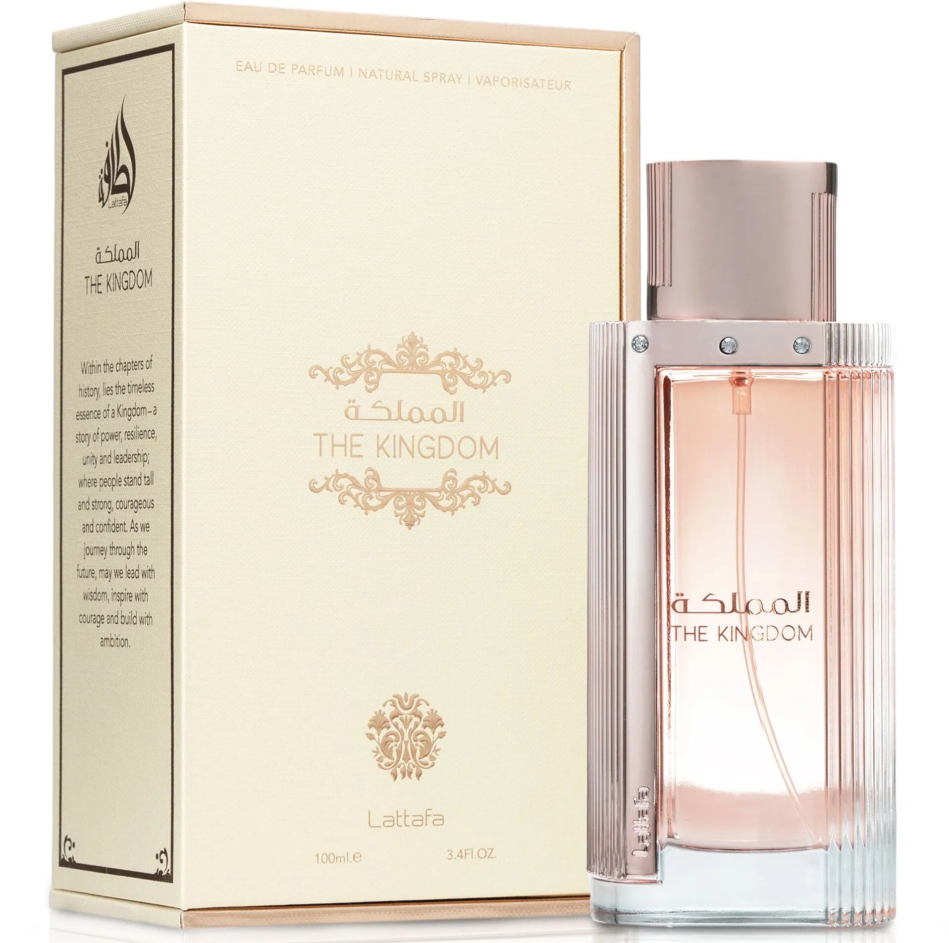 Lattafa Kingdom For Women (100ml) | Enchanting Rose