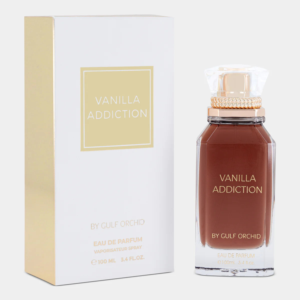 Gulf Orchid Vanilla Addiction | Eau de Parfum – 100ml | Sweet Vanilla Warm Addictive Fragrance