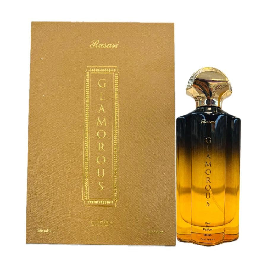 Rasasi Glamorous | Eau de Parfum – 100ml | Sweet Fruity Floral & Charming Feminine Scent