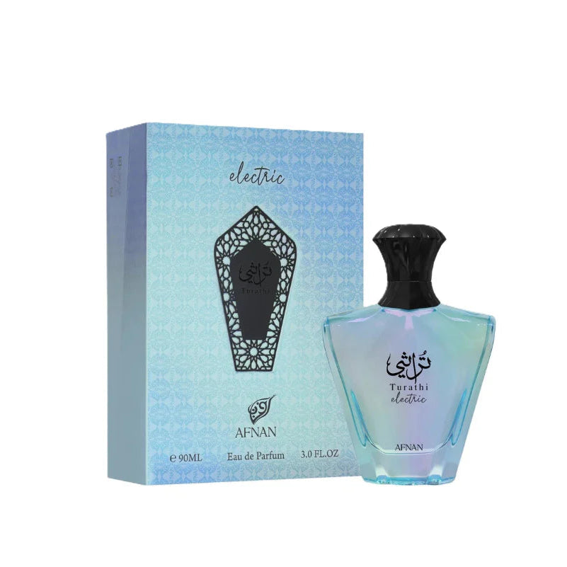 Afnan Turathi Electric | Eau de Parfum – 90ml | Energetic & Modern Fresh Scent