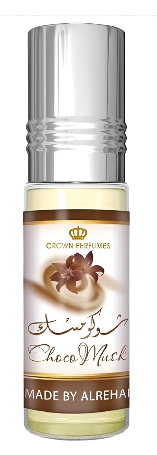 Al-Rehab Choco Musk (6ml) Concentrated Perfume  | Viral Sweet Vanilla & Chocolate Gourmand Fragrance