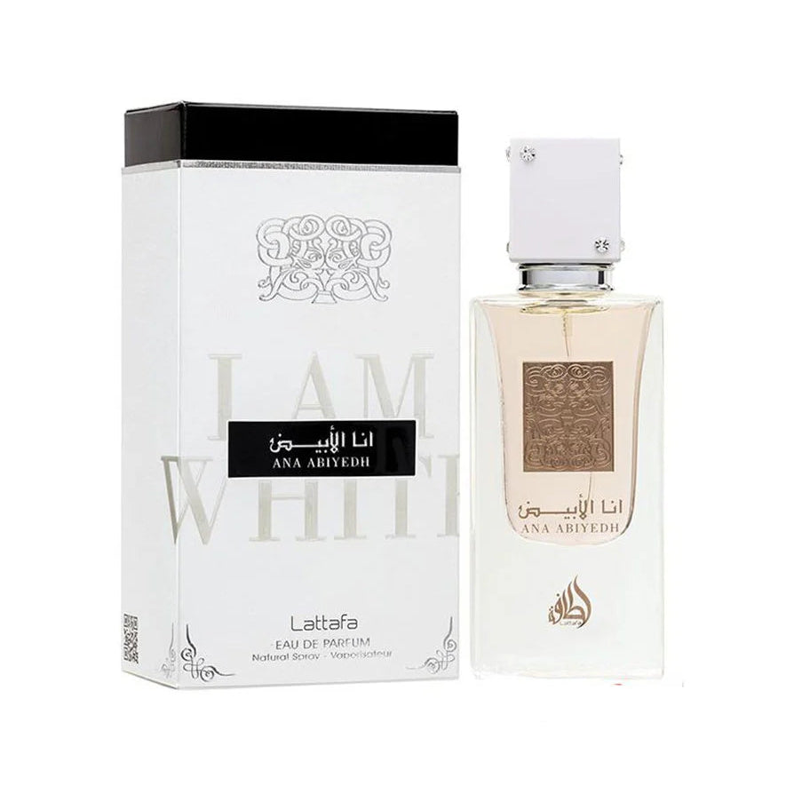 Lattafa Ana Abiyedh | Eau de Parfum – 100ml | Sweet Musky Oriental & Luxury Fragrance