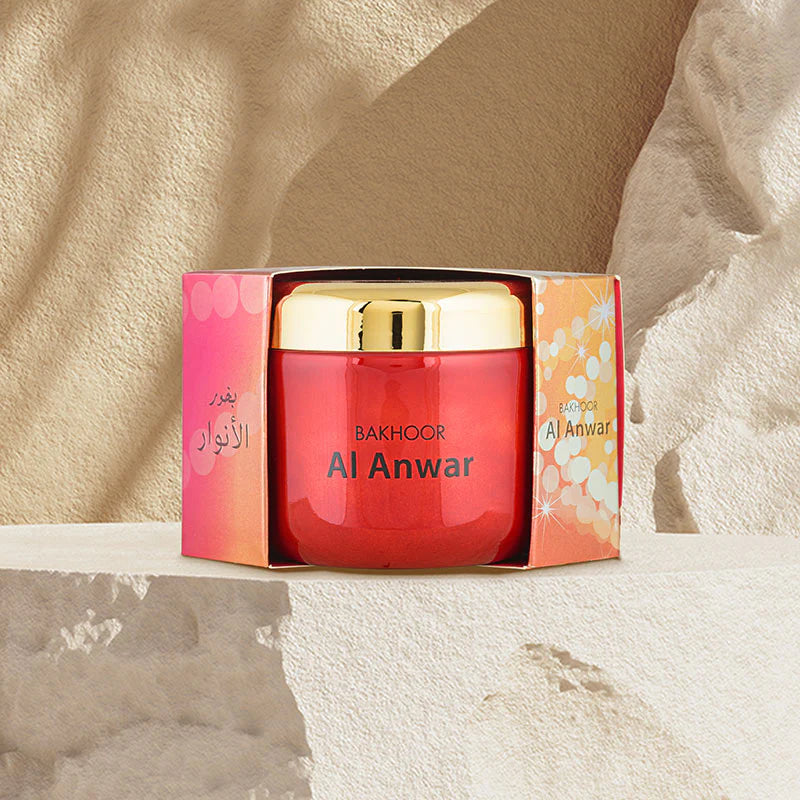 Hamidi Bakhoor Al Anwar (70g) | Radiant Floral & Woody Incense