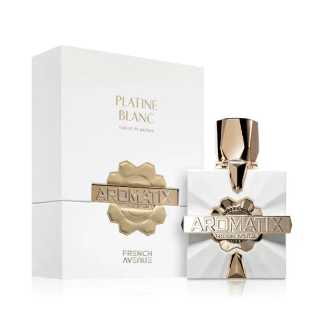 French Avenue Aromatix Platine Blanc | Eau de Parfum – 100ml | Fresh Musky Clean Premium Fragrance