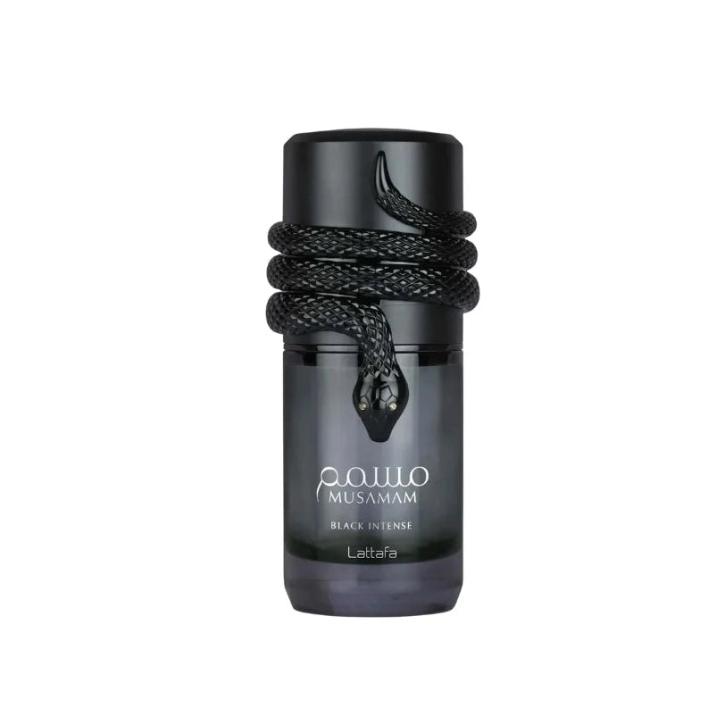 Lattafa Musamam Black Intense | Eau de Parfum – 100ml | Dark, Spicy & Intense Scent