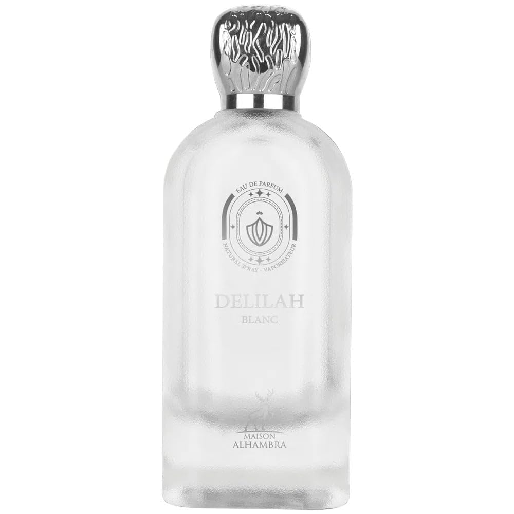 Maison Alhambra Delilah Blanc | Eau de Parfum – 100ml | Floral Musk Fragrance