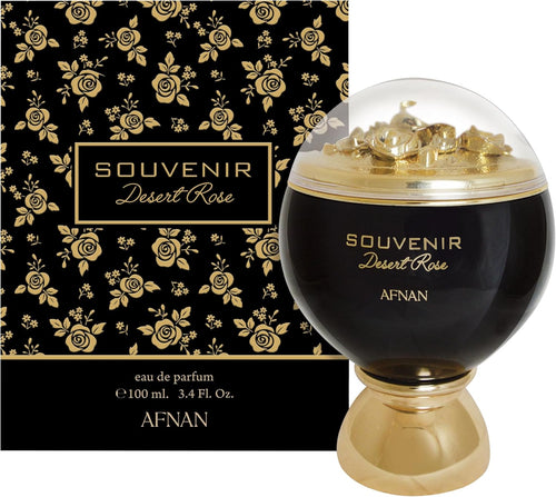 Afnan Souvenir Desert Rose | Eau de Parfum – 100ml | Floral & Romantic Scent