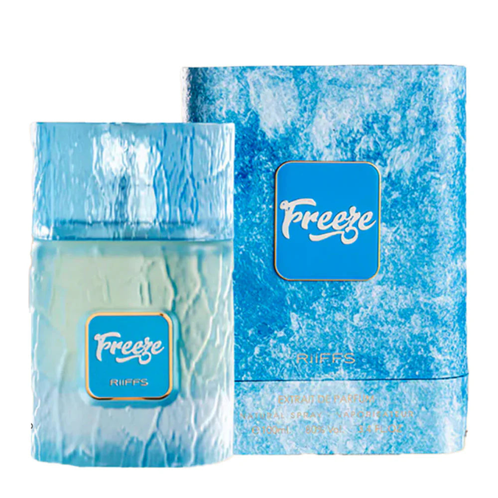 Riffs Freeze | Eau de Parfum – 100ml | Fresh Cool Aquatic Clean Fragrance
