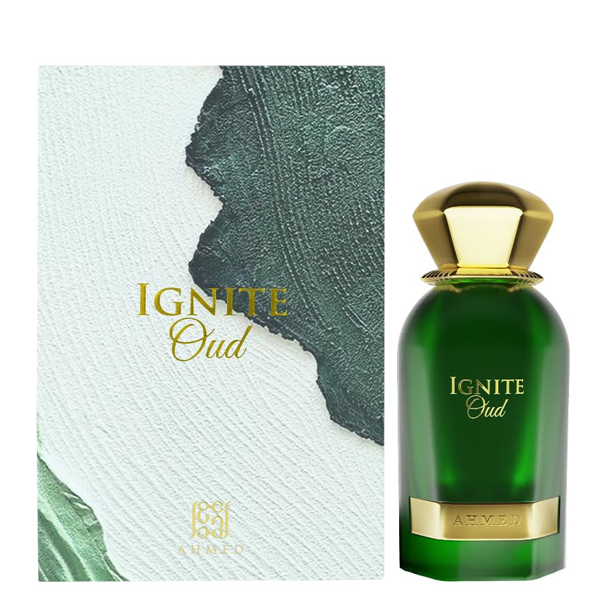 Ahmed Al Maghribi Ignite | Oud Eau de Parfum | Unisex Smoky Leather & Woody Scent