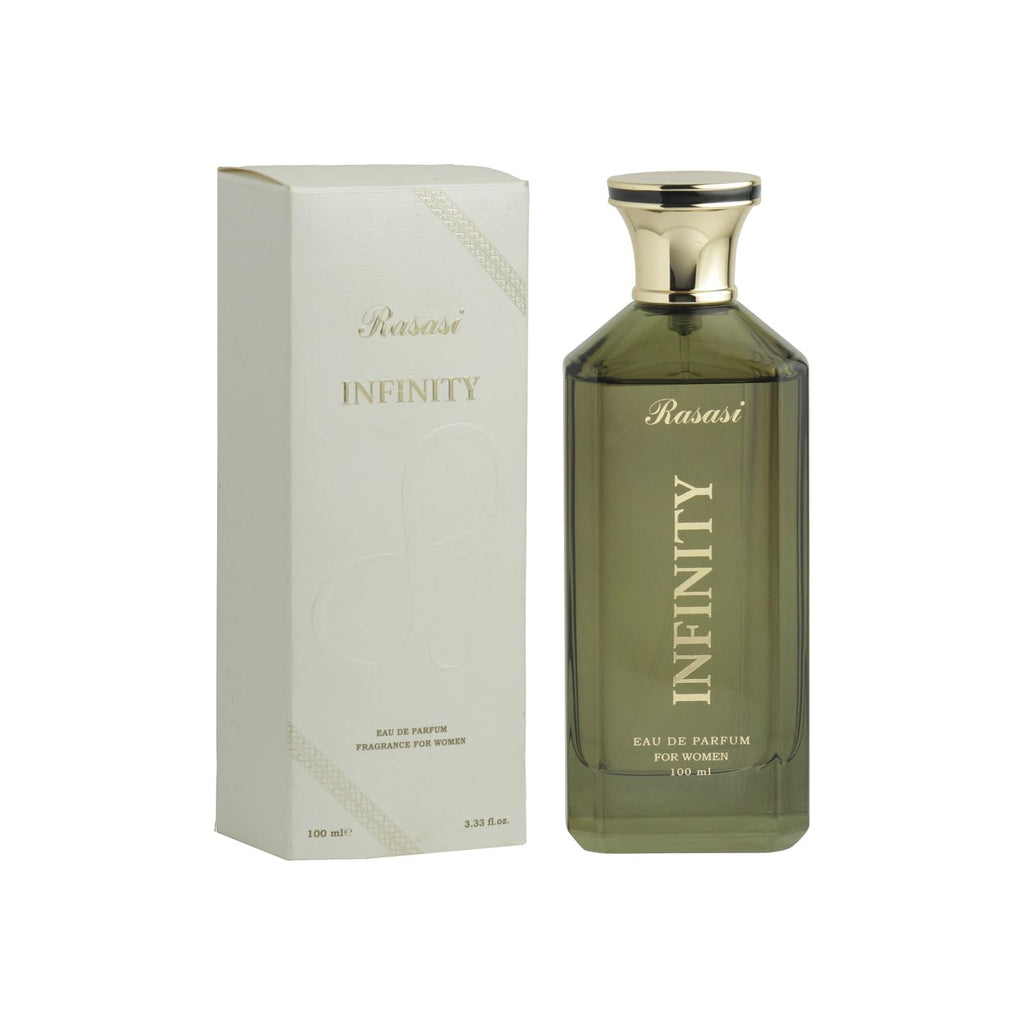 Rasasi Infinity | Eau de Parfum – 100ml | Floral Sweet Elegant Fragrance for Women