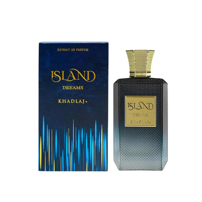 Khadlaj Island Dreams | Extrait de Parfum – 100ml | Unisex Tropical Fresh Luxurious Fragrance