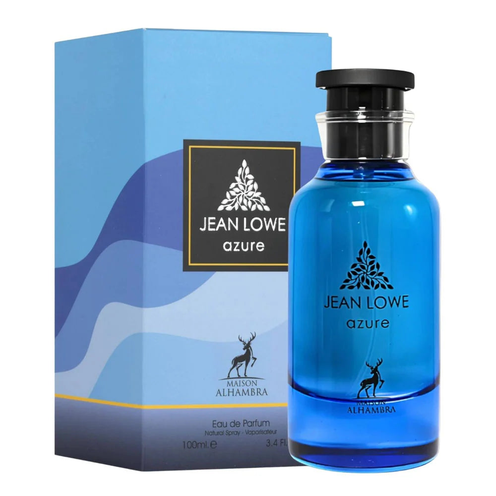 Maison Alhambra Jean Lowe Azure | Eau de Parfum 100ml | Fresh Citrus Aromatic Fragrance