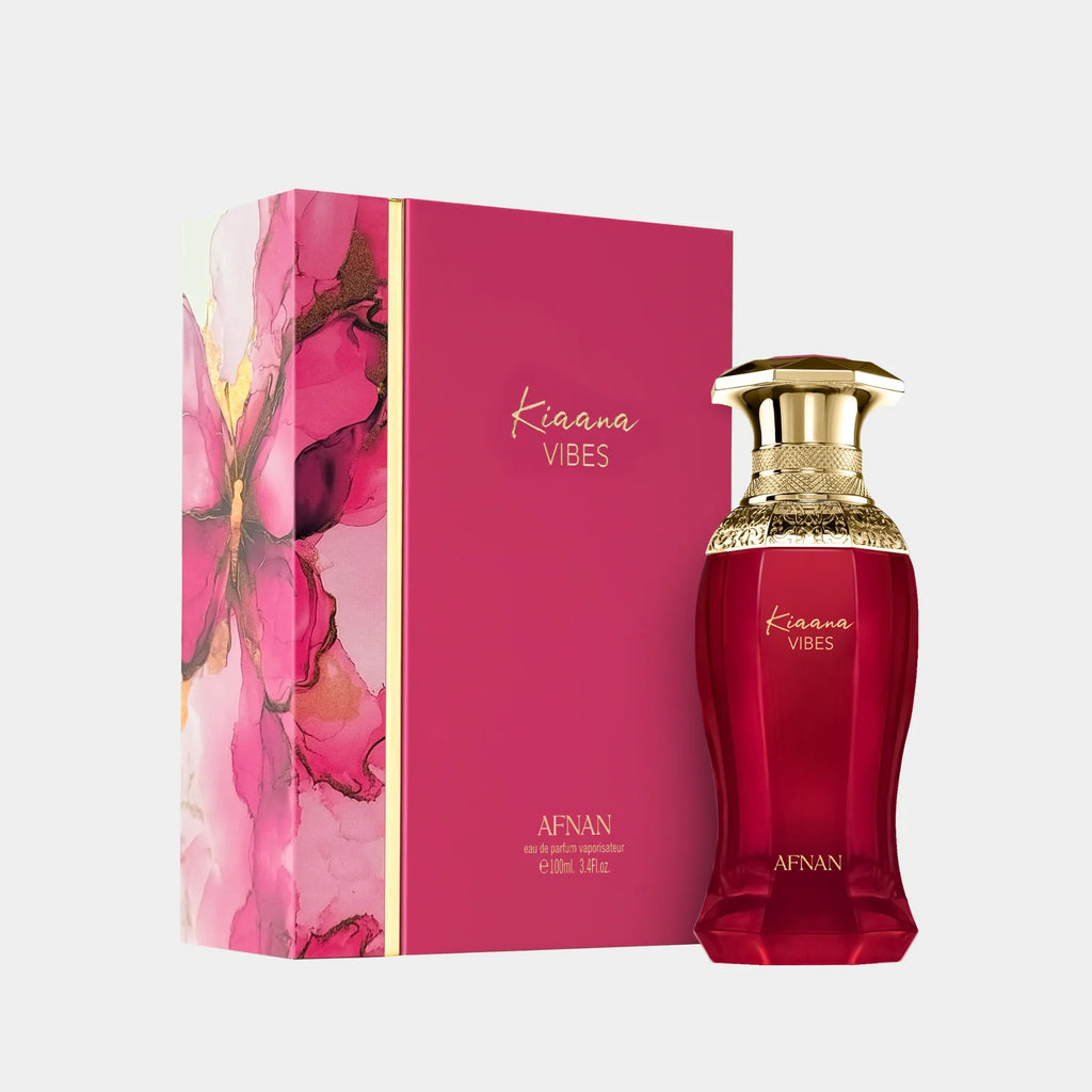Afnan Kiaana Vibes | Eau de Parfum – 100ml | Fresh Fruity Floral Fragrance