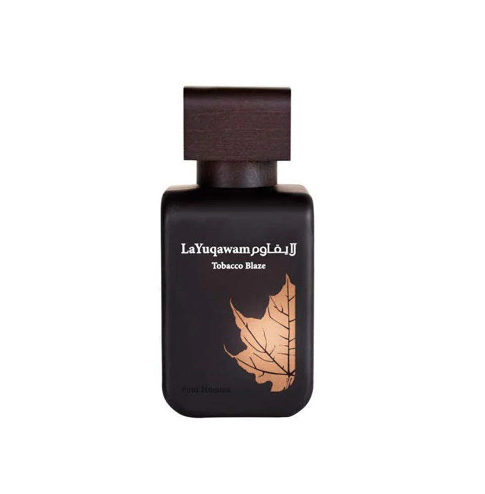 Rasasi LaYuqawam Tobacco Blaze | Eau de Parfum – 100ml | Smoky Tobacco & Leather Luxury