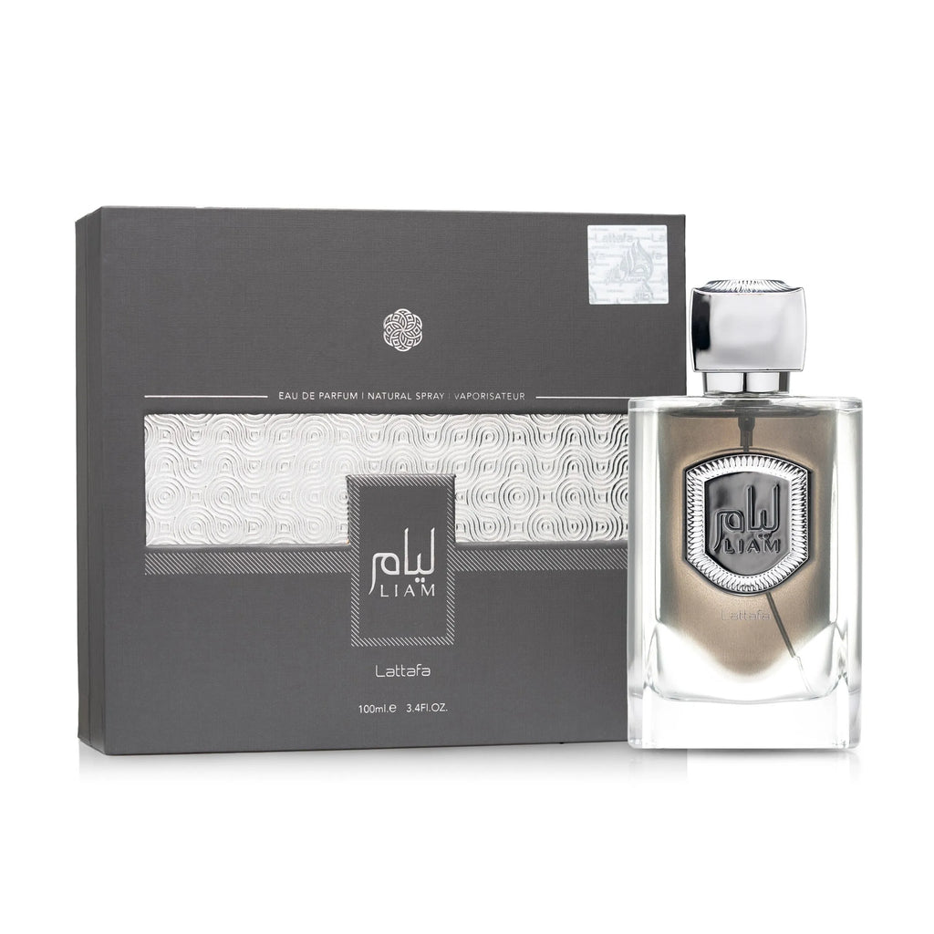 Lattafa Liam Grey (100ml) | The Scent of Cozy, Spicy Sophistication