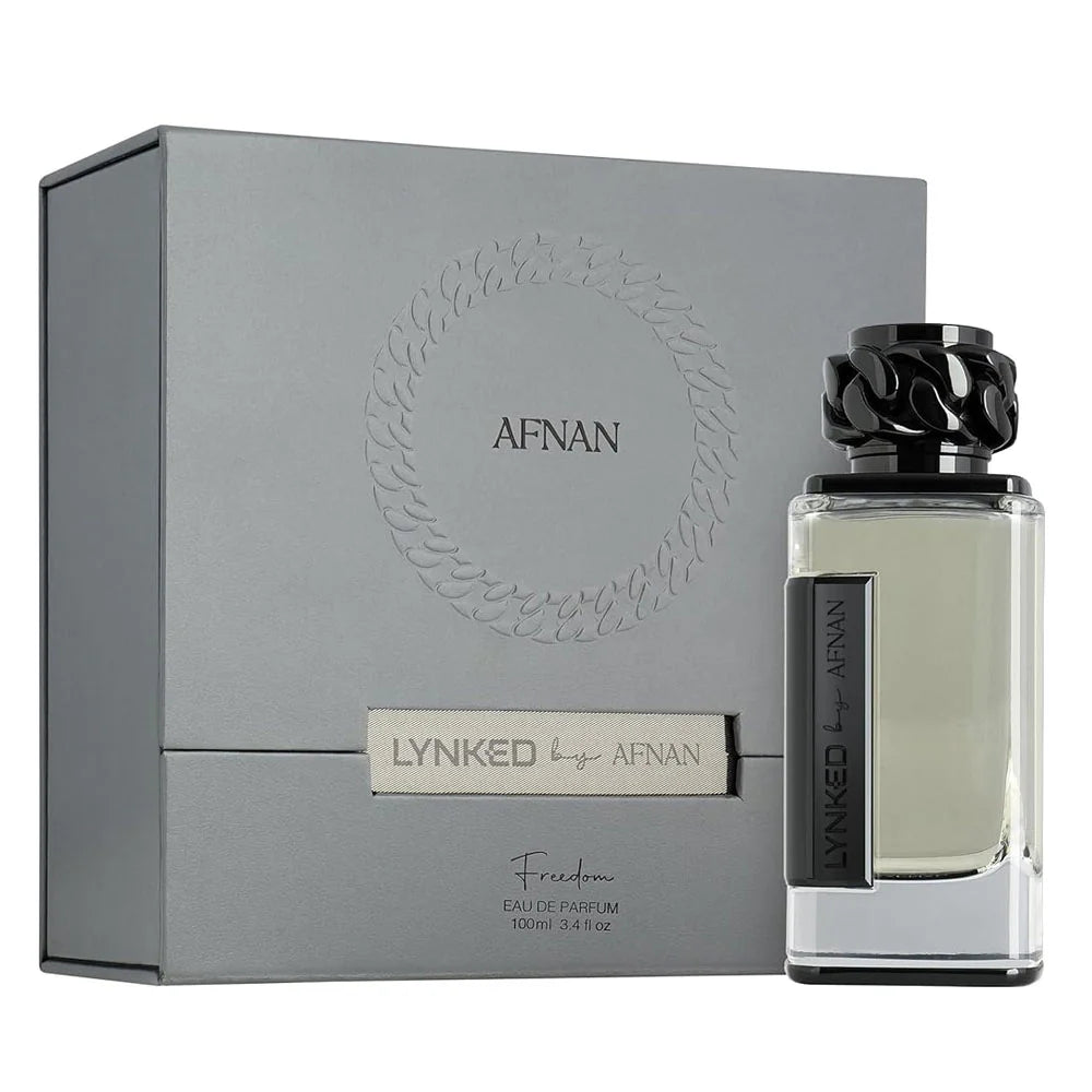 Afnan Lynked Freedom | Eau de Parfum – 100ml | Fresh, Clean & Uplifting Scent