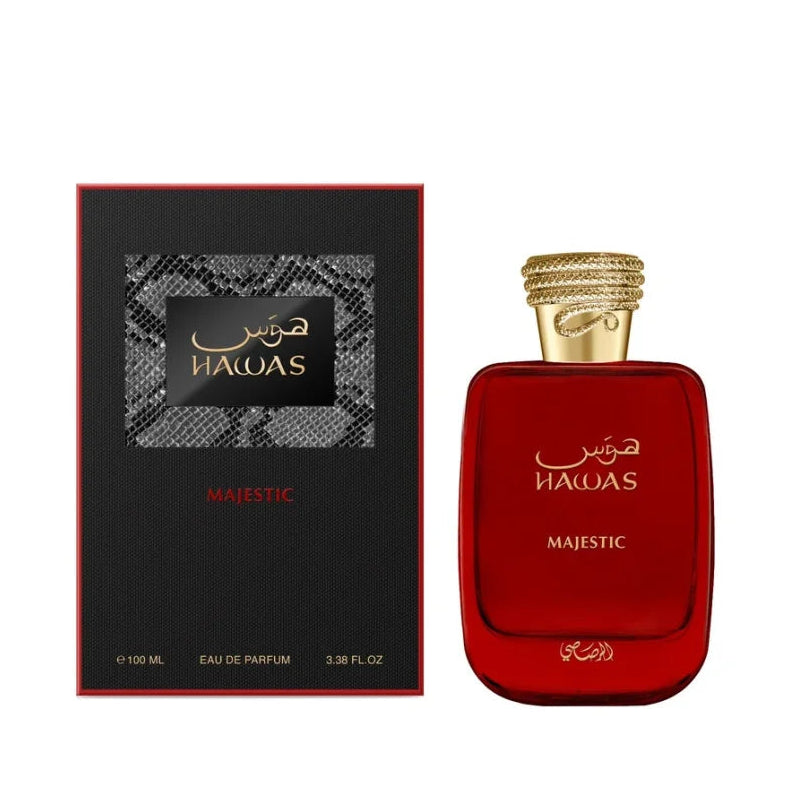 Rasasi Hawas Majestic | EDP 100ml | Fresh Woody Aromatic Perfume