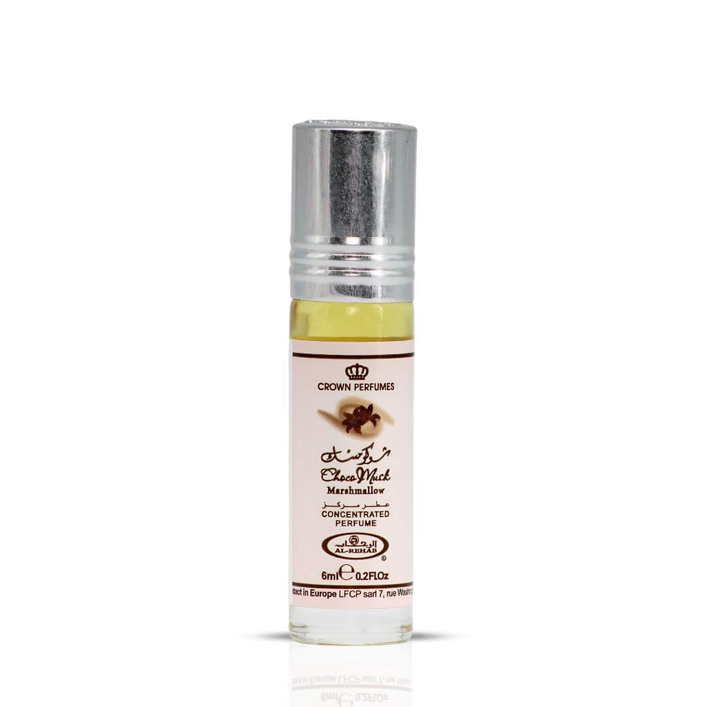 Al-Rehab Choco Musk Marshmallow (6ml) | Concentrated Perfume Oil Roll-On