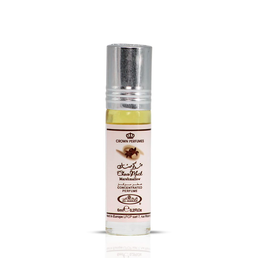 Al-Rehab Choco Musk Marshmallow (6ml) | Concentrated Perfume Oil Roll-On