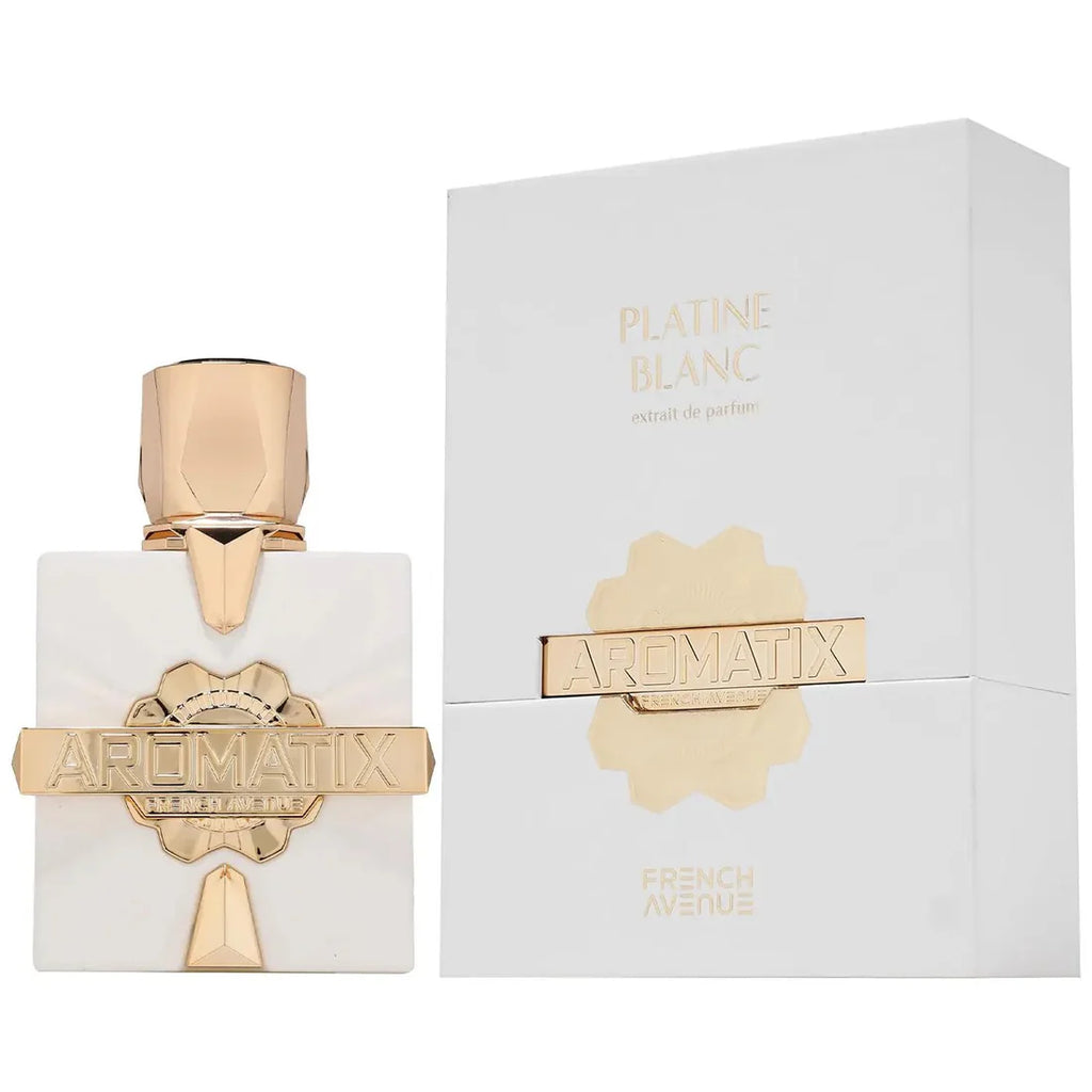 French Avenue Aromatix Platine Blanc | Eau de Parfum – 100ml | Musky Fresh Elegant Premium Fragrance