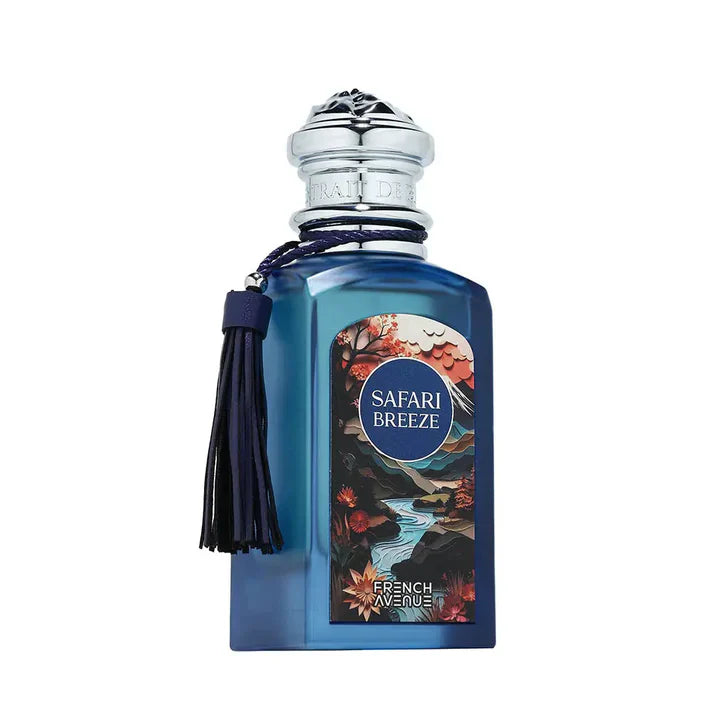 French Avenue Safari Breeze | Eau de Parfum – 100ml | Fresh Citrus Woody Outdoor Fragrance