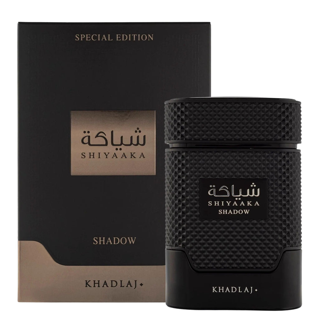 Khadlaj Shiyaaka Shadow | Eau de Parfum – 100ml | Dark Spicy Woody Perfume