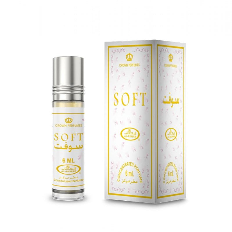 Al-Rehab Soft (6ml) Concentrated Perfume Oil | Viral Citrus, Caramel & Vanilla Musk