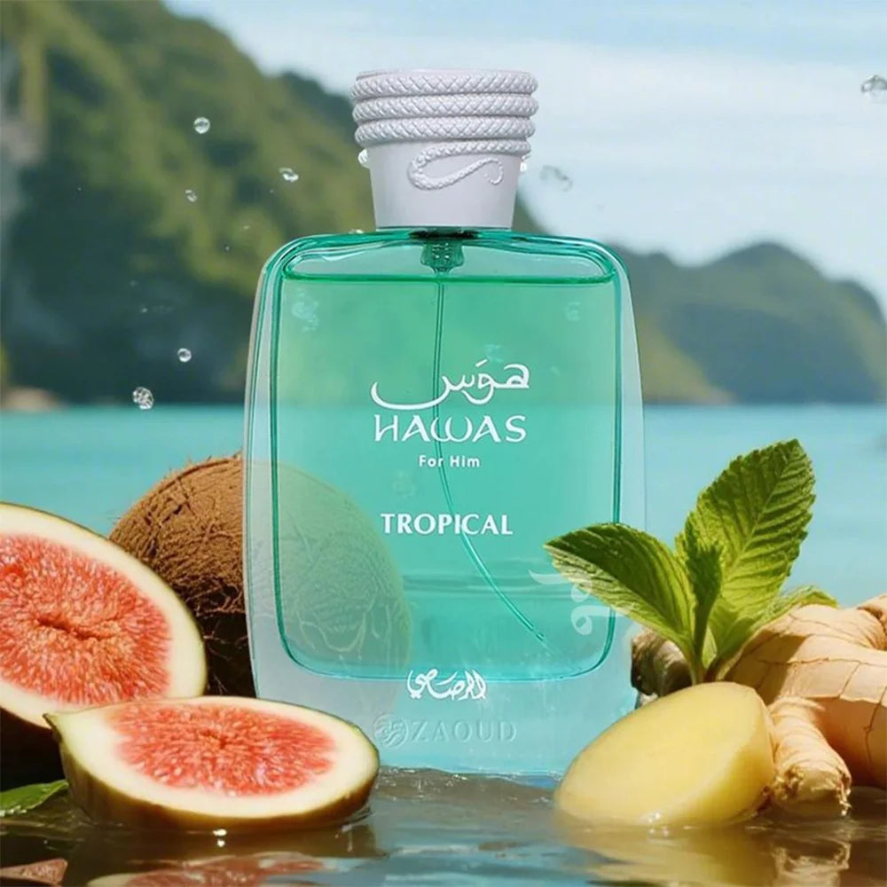Rasasi Hawas Tropical - Eau de Parfum (100ml) | Your Ultimate Island Escape