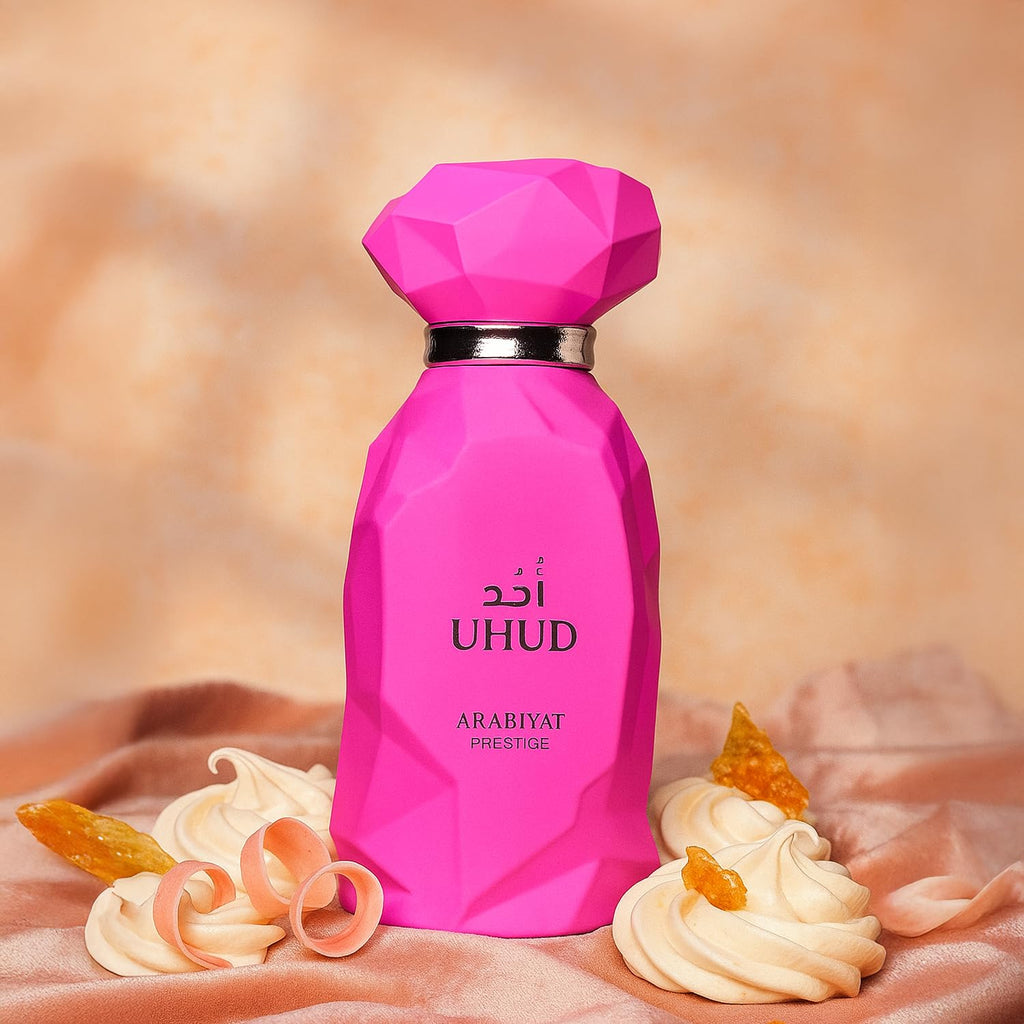 Arabiyat Prestige Uhud | Eau de Parfum – 100ml | Rich Oud & Amber Perfume