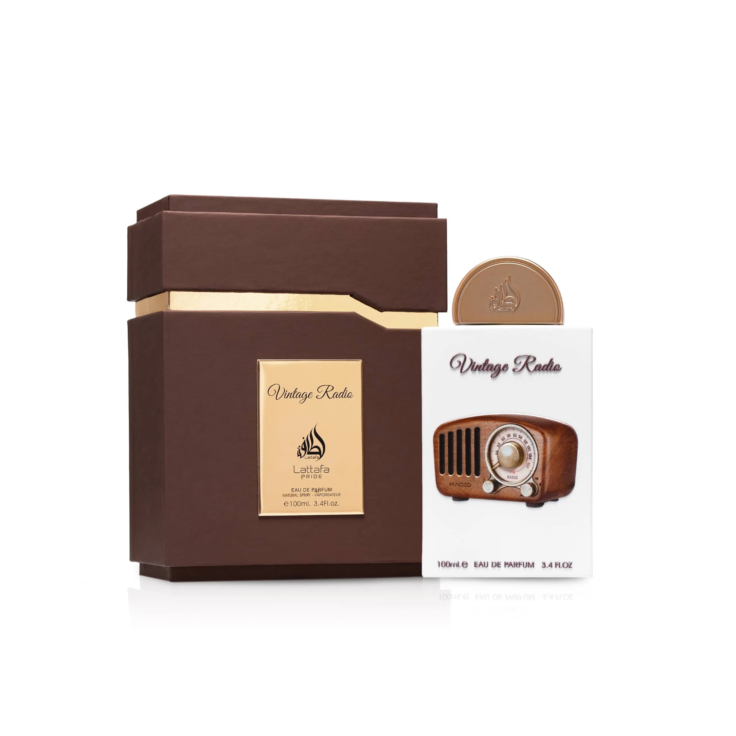 Lattafa Vintage Radio | Eau de Parfum 100ml | Modern Aromatic Fragrance