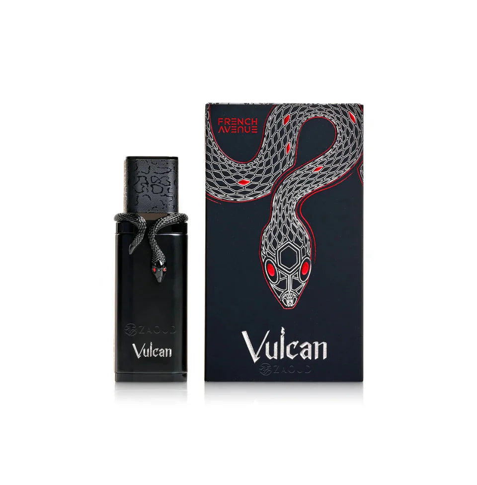 French Avenue Vulcan Black | Eau de Parfum – 100ml | Dark, Bold & Mysterious Scent
