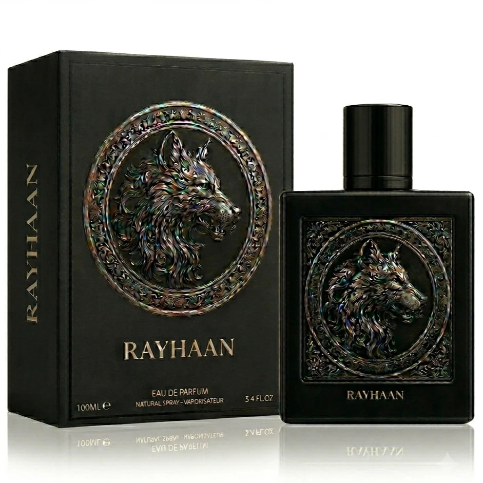 Rayhaan Wolf | Eau de Parfum – 100ml | Fresh Woody Masculine Fragrance