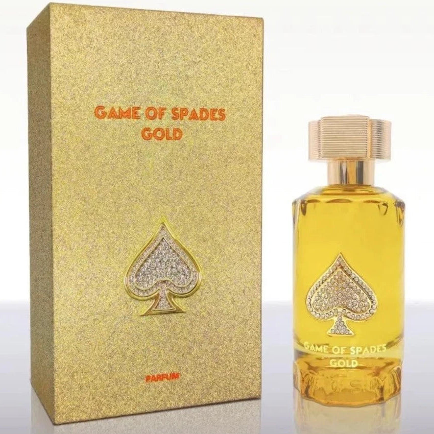 Games of Spades Gold by Jo Milano Paris | EDP 100ml | Warm Amber Woody Perfume