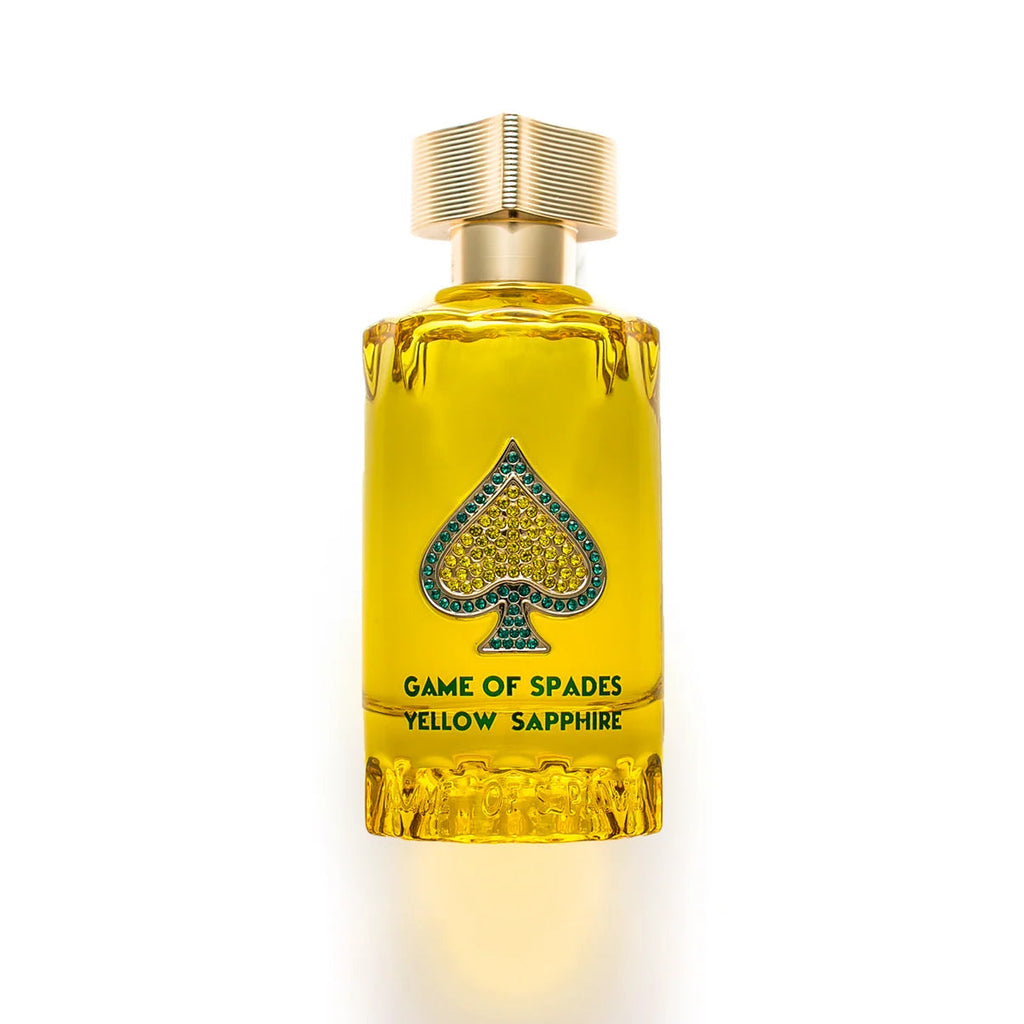 Games of Spades Yellow Sapphire by Jo Milano Paris | EDP 100ml | Fresh Citrus Floral Perfume