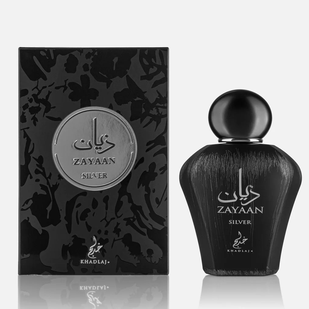 Khadlaj Zayaan Silver | EDP 100ml | Fresh Woody Aromatic Perfume